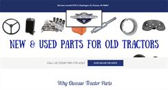 Desktop Screenshot of owossotractorparts.com